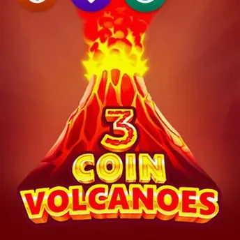 Gokkast 3 Coin Volcanoes van 3Oaks bij Lucky Wave