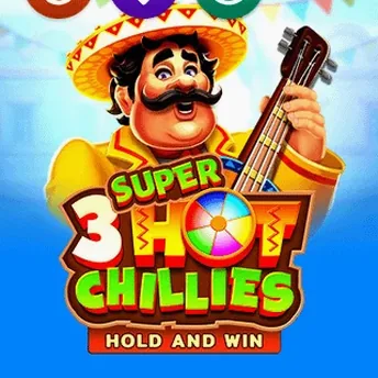 Gokkast 3 Super Hot Chillies van 3Oaks bij Lucky Wave