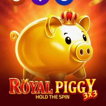 Gokkast 3x3 Royal Piggy Hold the Spin van Gamzix bij Lucky Wave
