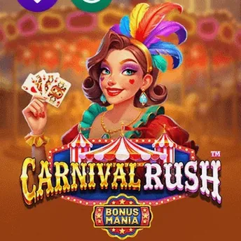 Gokkast Carnival Rush van Betsoft bij Lucky Wave